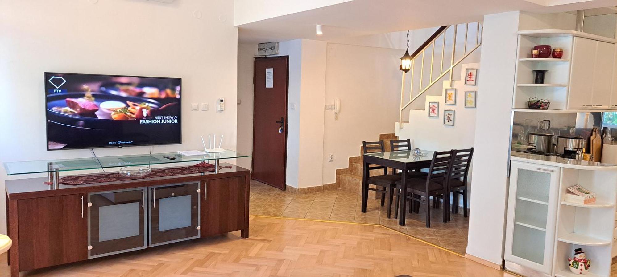 Central Skopje Duplex Apartment Εξωτερικό φωτογραφία