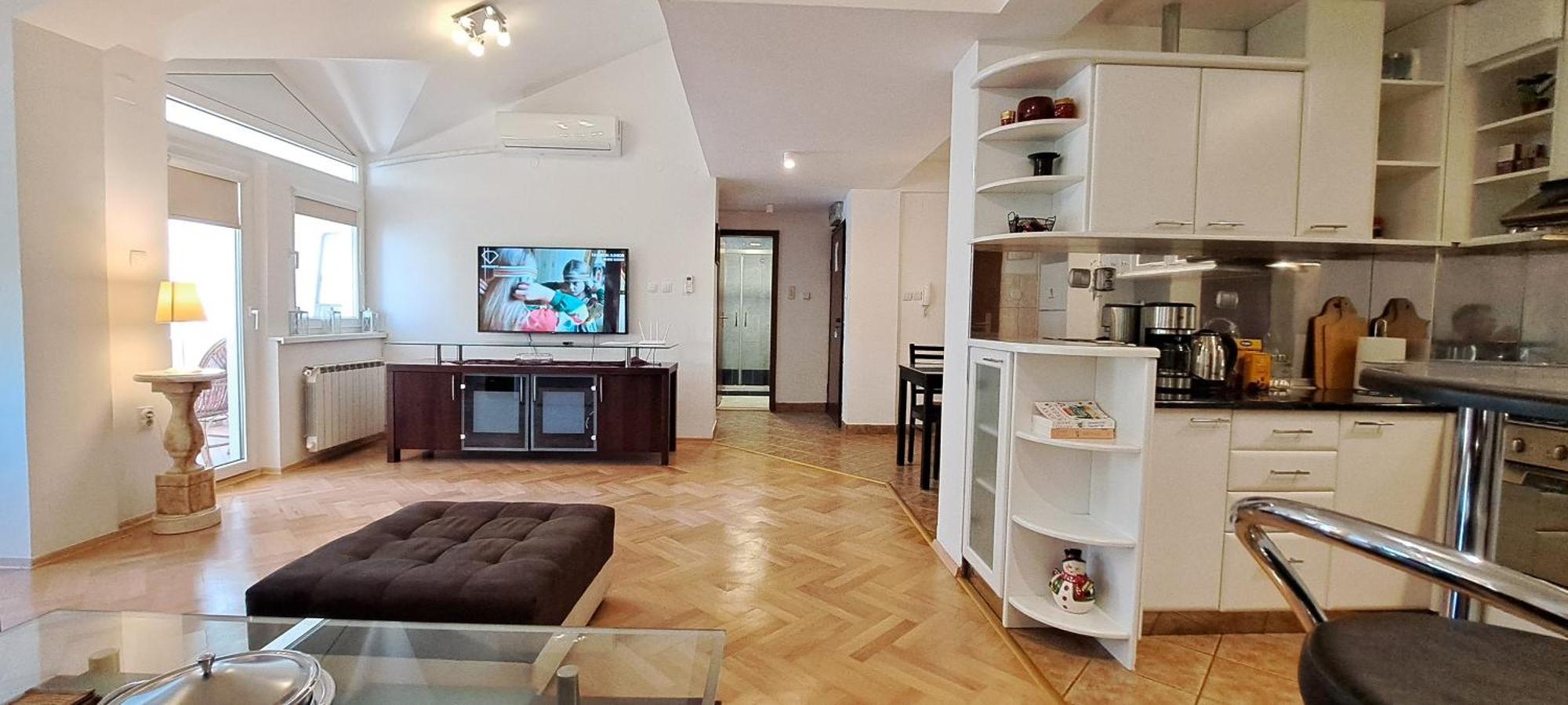 Central Skopje Duplex Apartment Εξωτερικό φωτογραφία